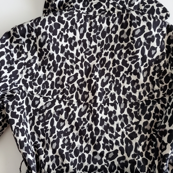 Forever 21 Leopard Print Belted Trench Coat, M - Picture 5 of 8
